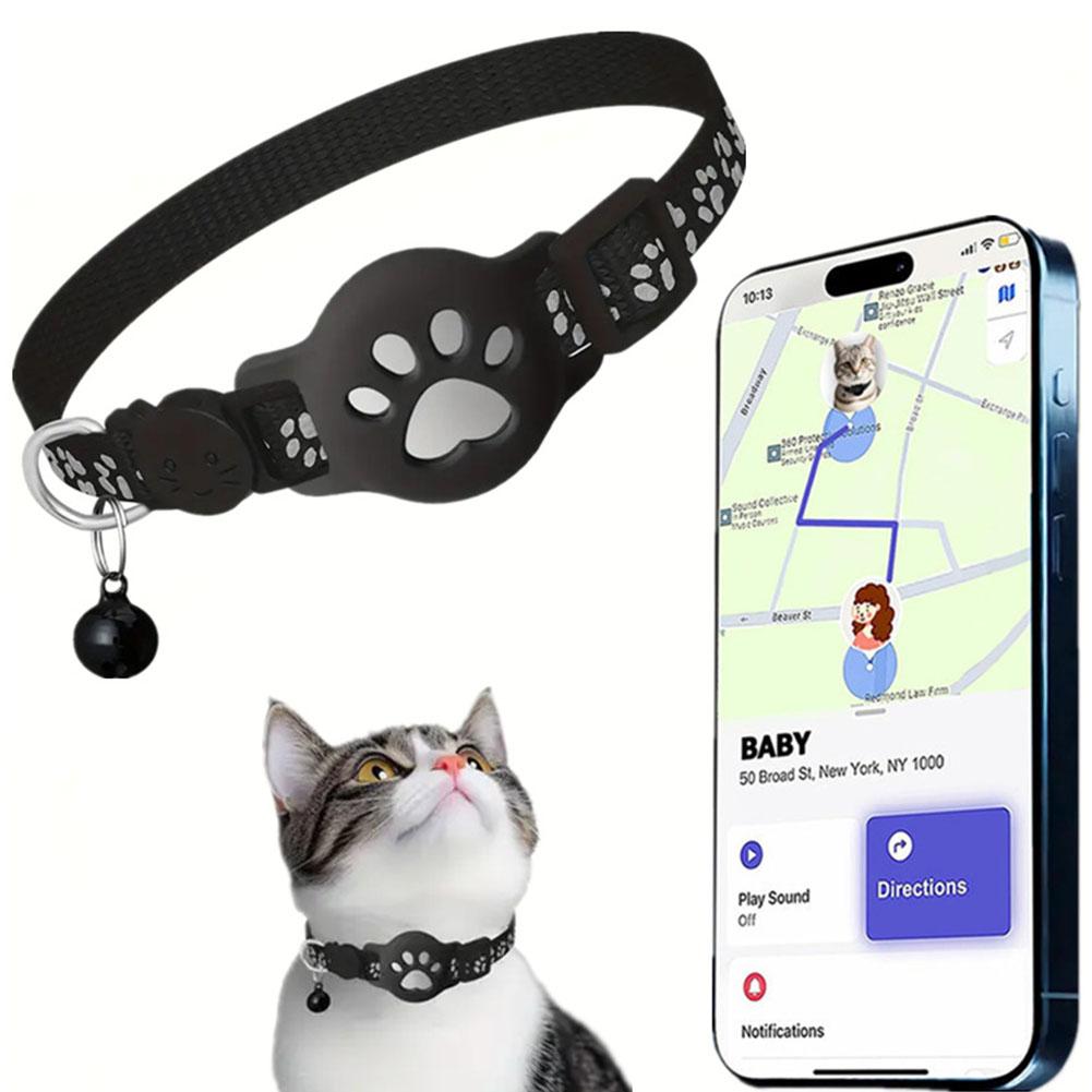 Pet Supplies Locations - Креативный дизайн кошачьей лапы, ошейник-локатор для