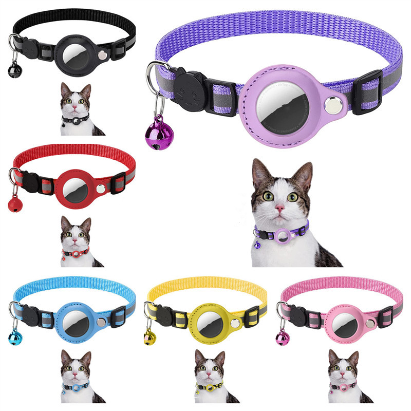 Pet Supplies Locations - Чехол Airtag, ошейник для кошки с