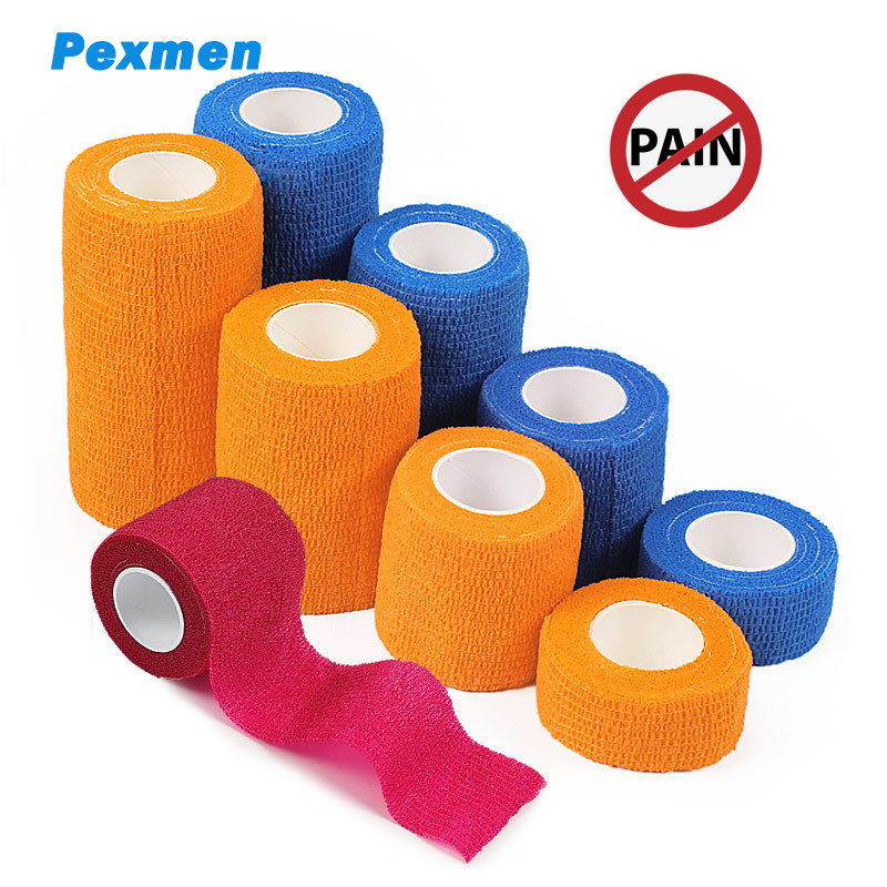 Pet Supplies Vet - Самоклеящаяся бандажная лента Pexmen, 6 цветов,