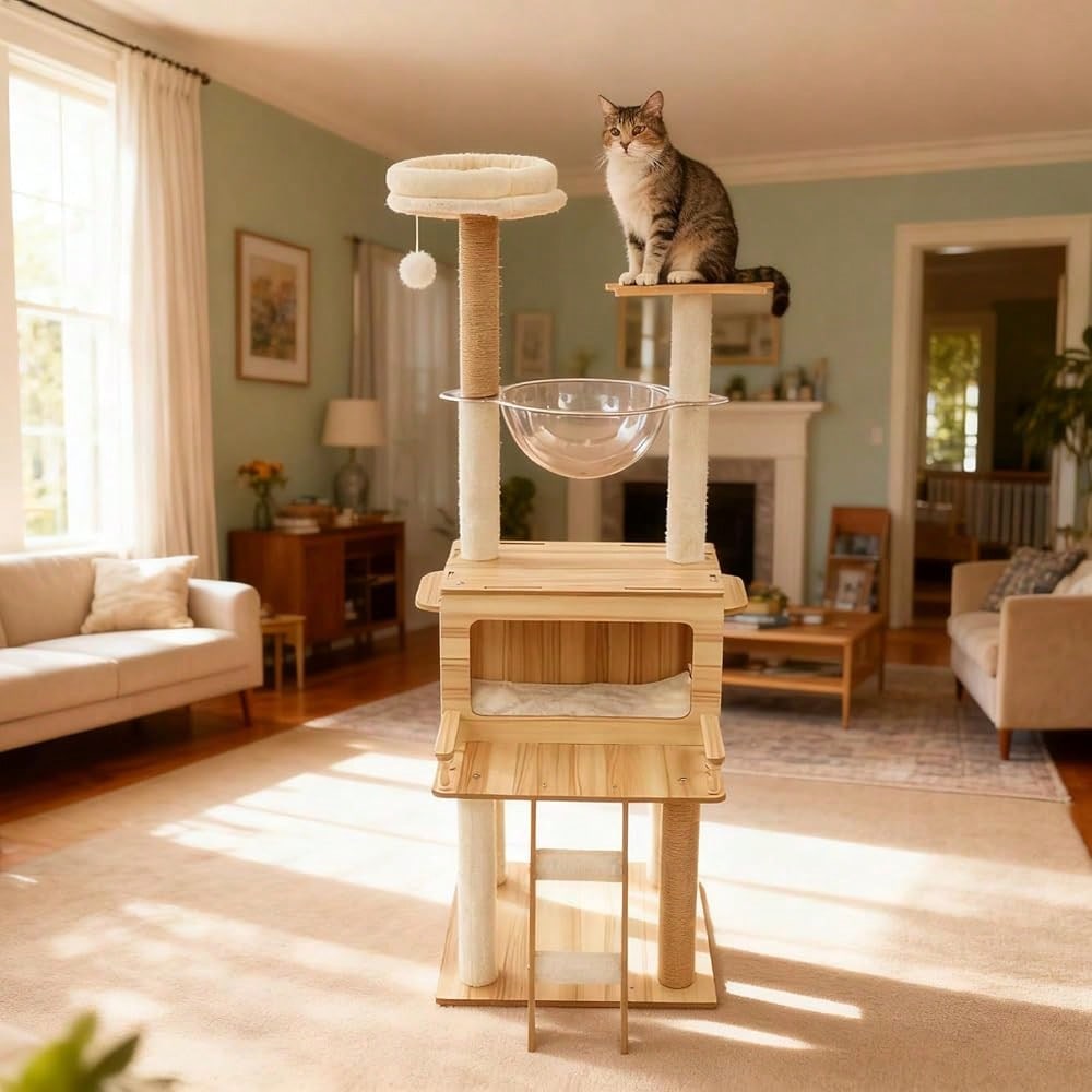 Дерево для кошек для дома, выс – обзор и цена Cat Scratching Post