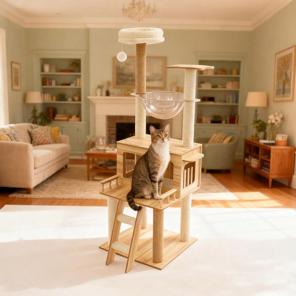 Дерево для кошек для дома, выс – обзор и цена Cat Scratching Post