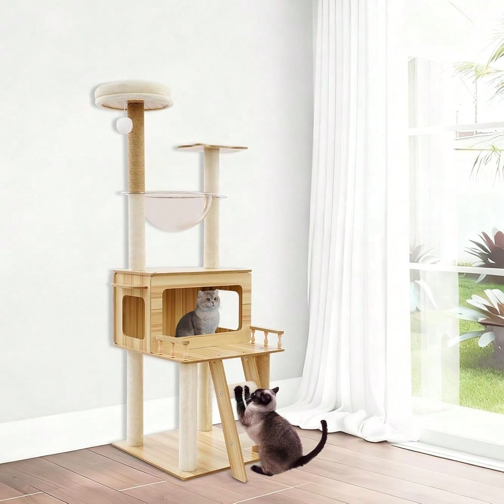 Дерево для кошек для дома, выс – обзор и цена Cat Scratching Post