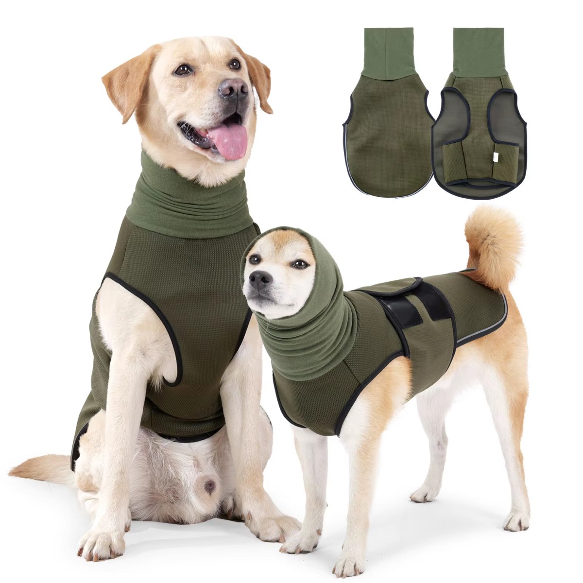 Жилет и куртка для собак от тр – обзор и цена Dog Anxiety Vest
