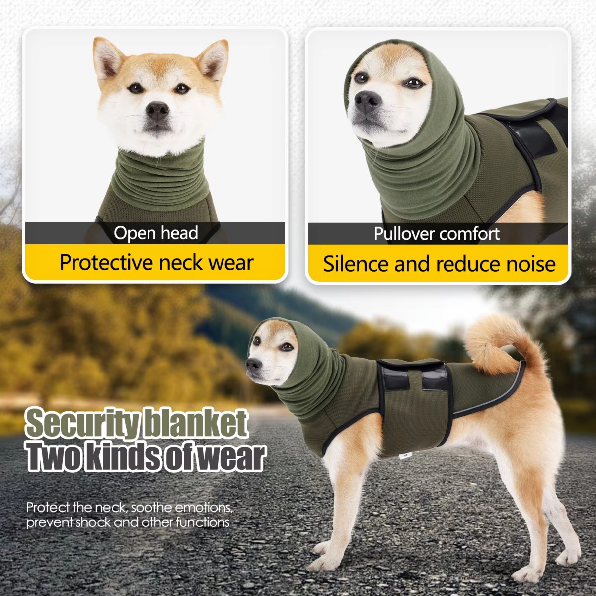 Жилет и куртка для собак от тр – обзор и цена Dog Anxiety Vest