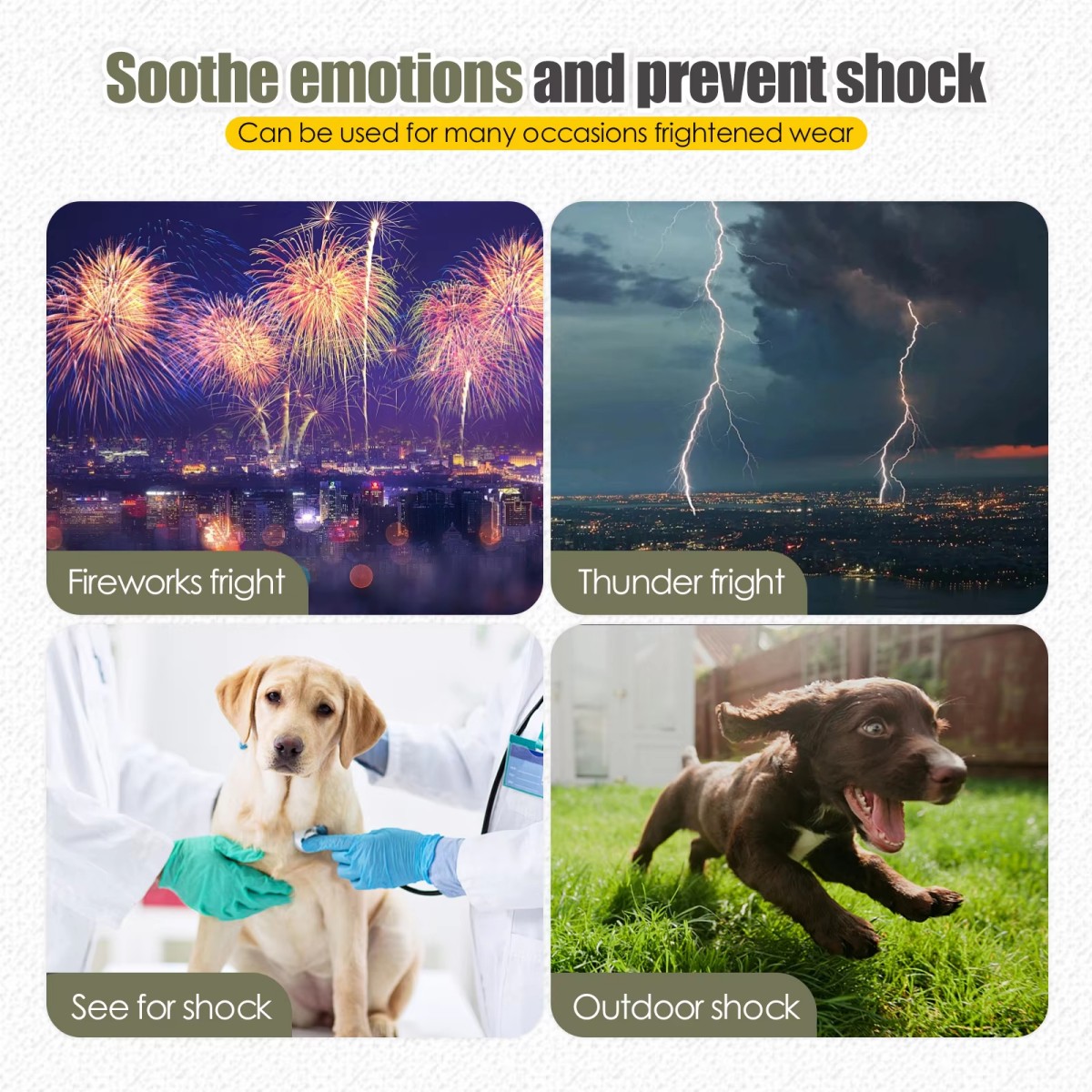 Жилет и куртка для собак от тр – обзор и цена Dog Anxiety Vest