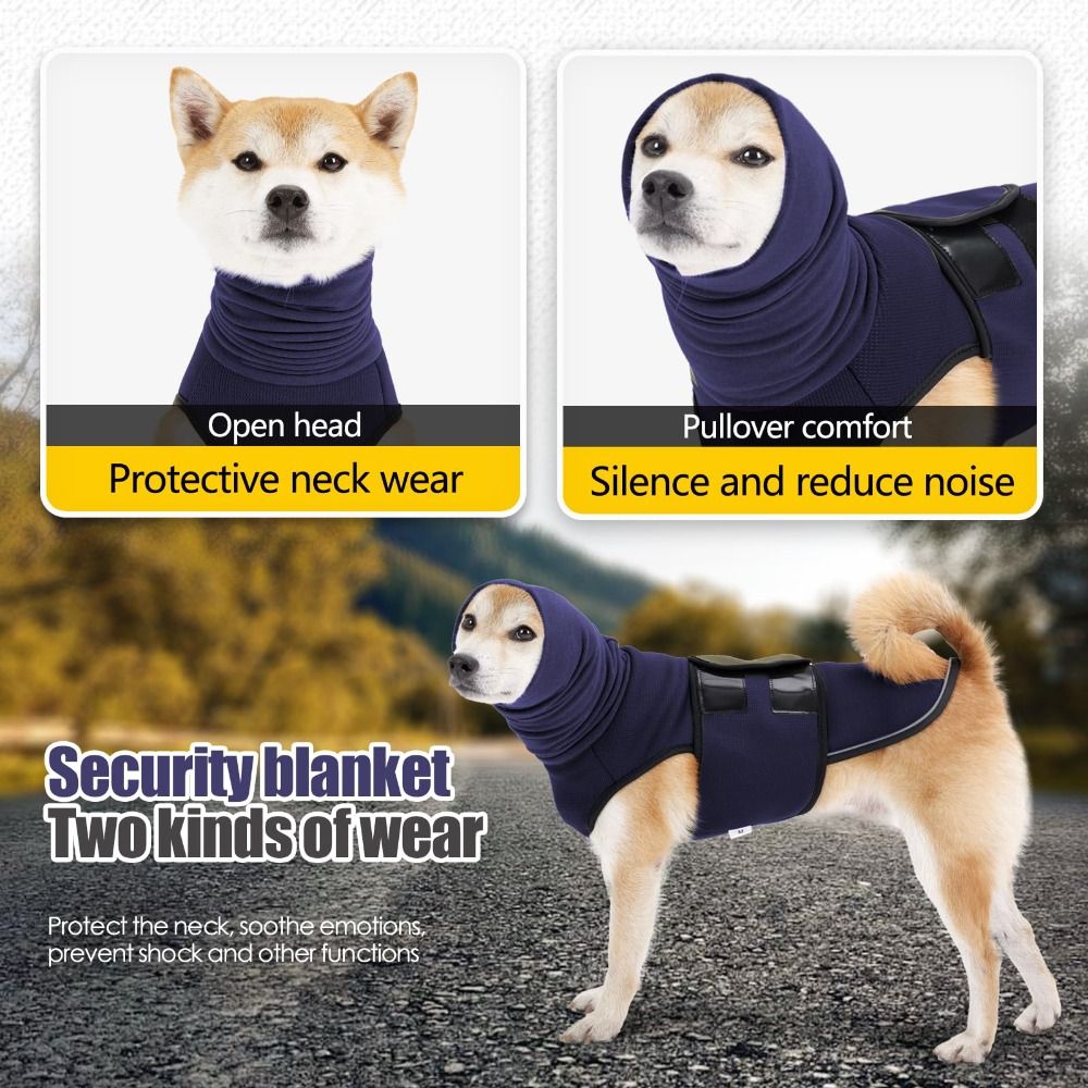 Шумопоглощающая успокаивающая  – обзор и цена Dog Anxiety Vest