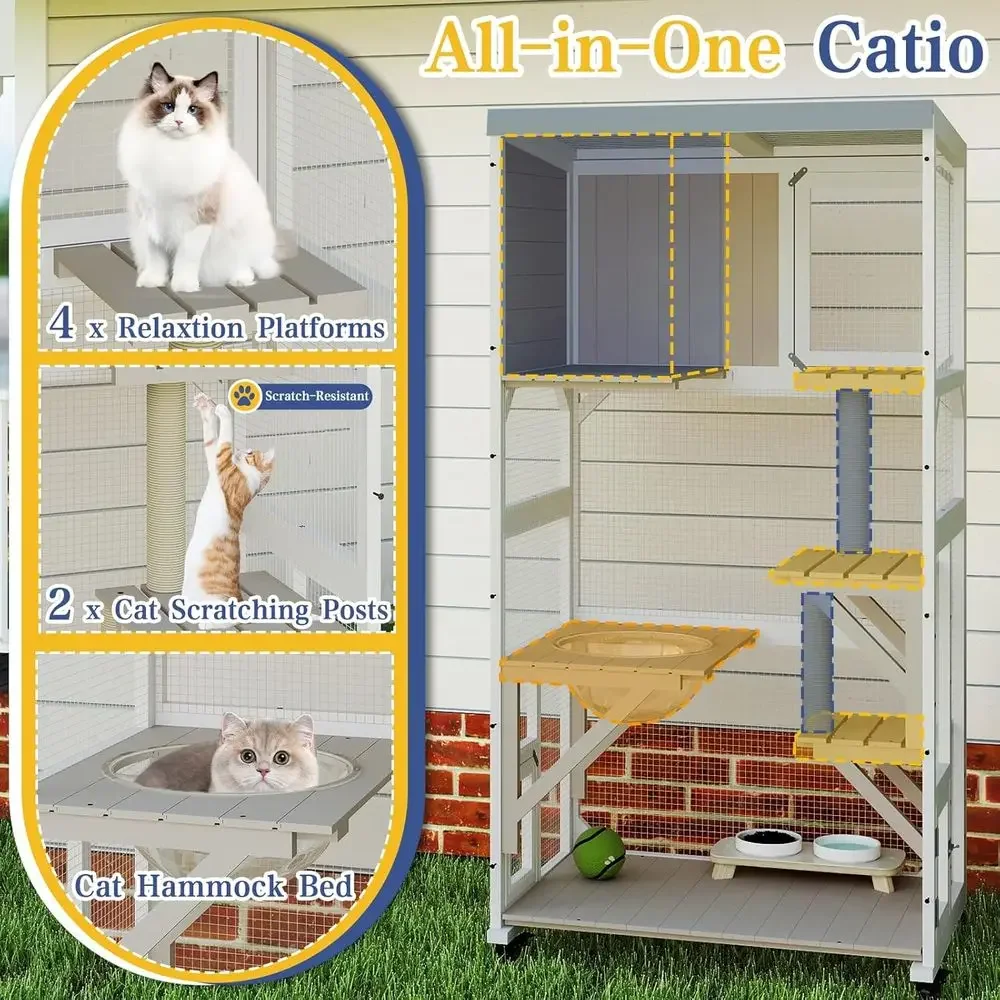Уличный вольер для кошек на ко – обзор и цена Cat Scratching Post