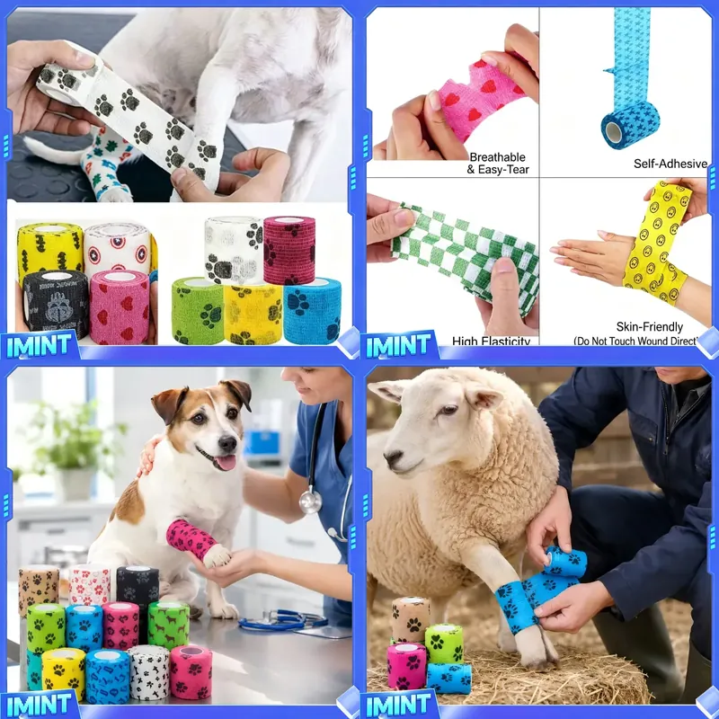 Самоклеящийся дышащий когезивн – обзор и цена Pet Supplies Vet