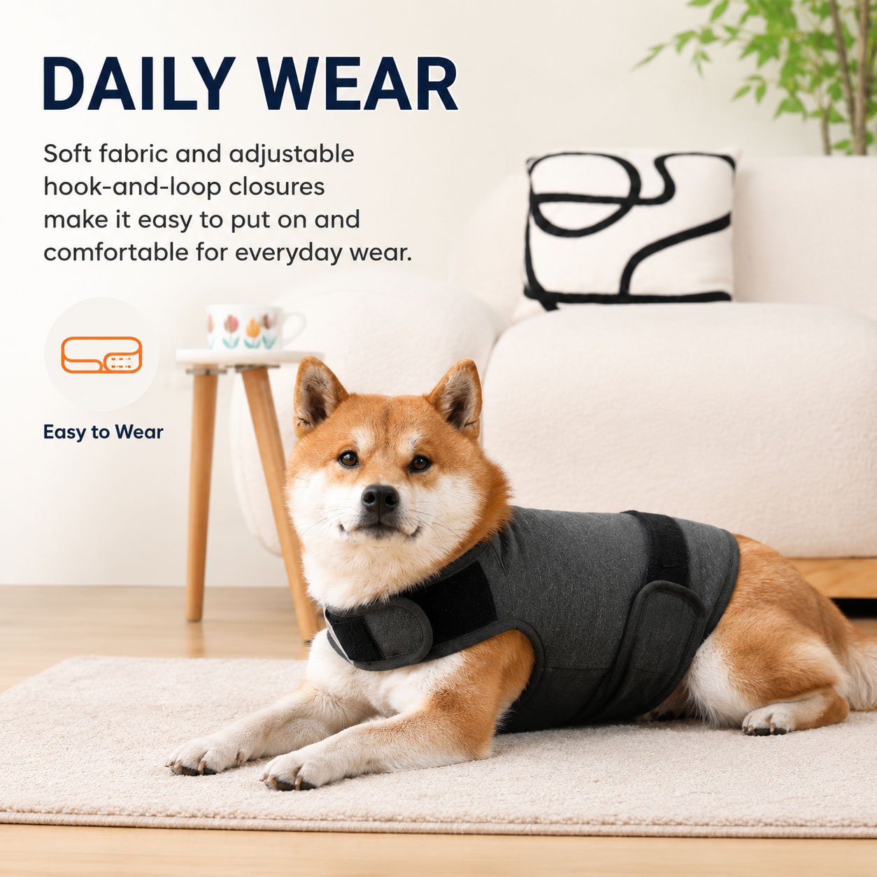 Успокаивающий жилет для собак  – обзор и цена Dog Anxiety Vest