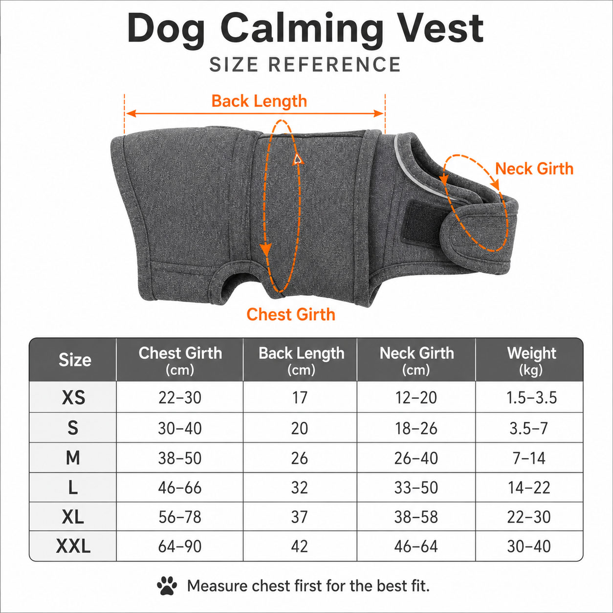 Успокаивающий жилет для собак  – обзор и цена Dog Anxiety Vest