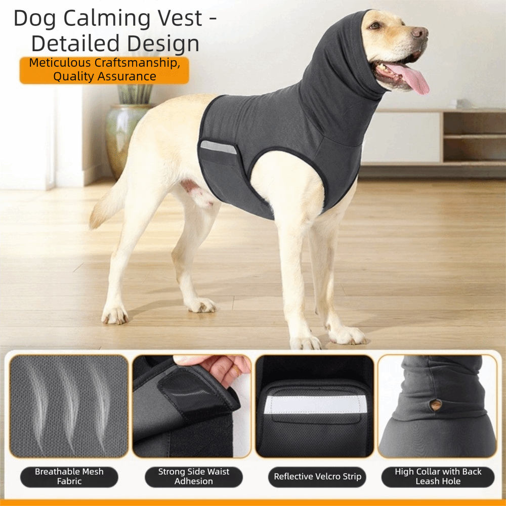 Шумопоглощающий жилет для соба – обзор и цена Dog Anxiety Vest