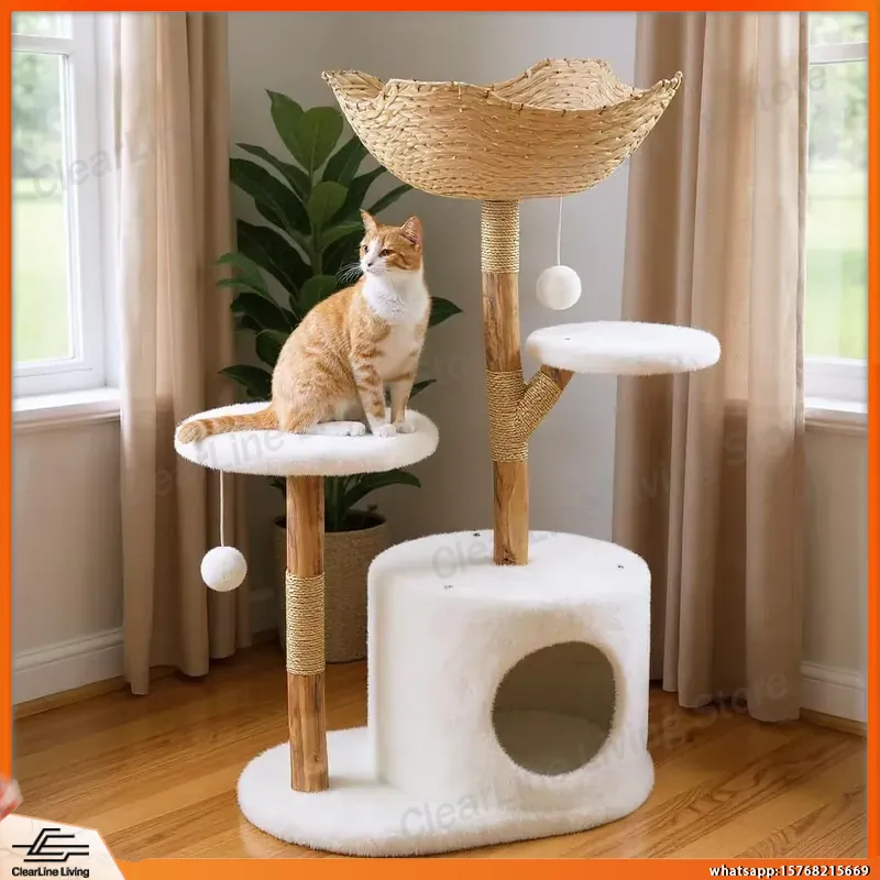 Многоуровневая лежанка-башня д – обзор и цена Cat Scratching Post