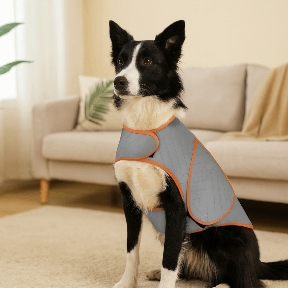 Эластичная светоотражающая усп – обзор и цена Dog Anxiety Vest