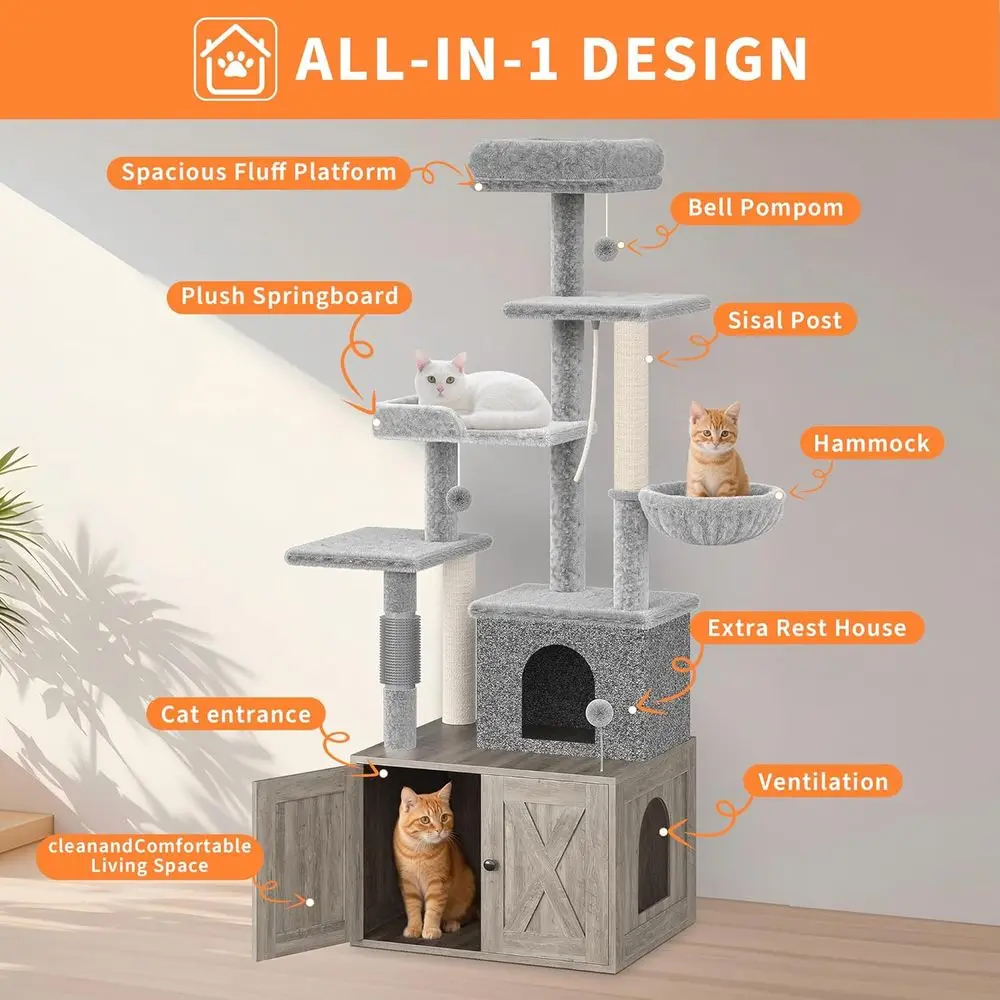 Большой многоуровневый игровой – обзор и цена Cat Scratching Post