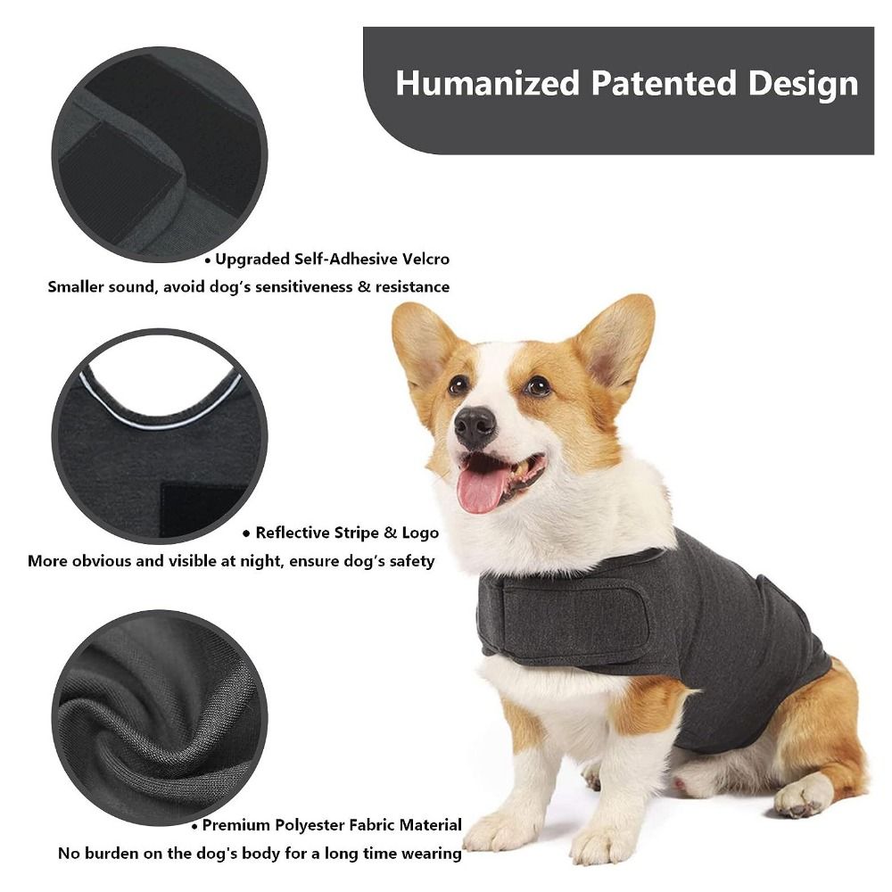 Теплый жилет для домашних живо – обзор и цена Dog Anxiety Vest